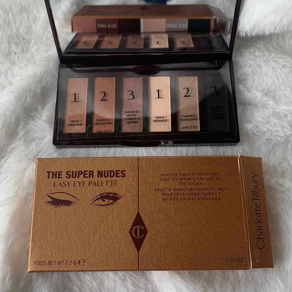 Brand-new in box Charlotte Tilbury The Super Nudes Easy Eye Palette